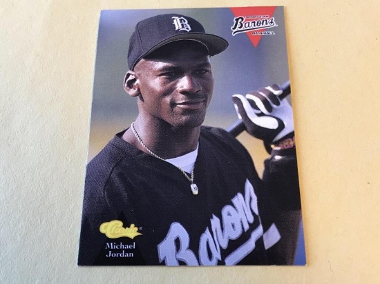 MICHAEL JORDAN Barons 1994 Classic Baseball Card