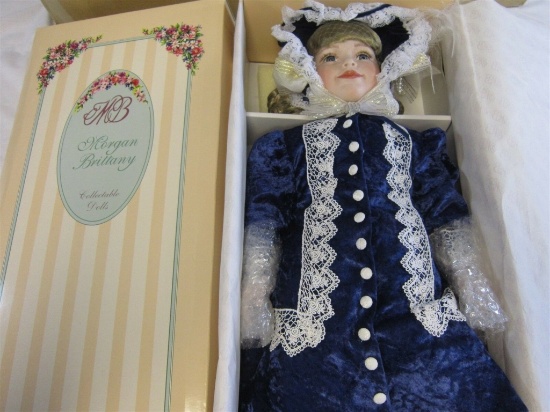 Morgan Brittany 24" Porcelain " Casandra " Doll