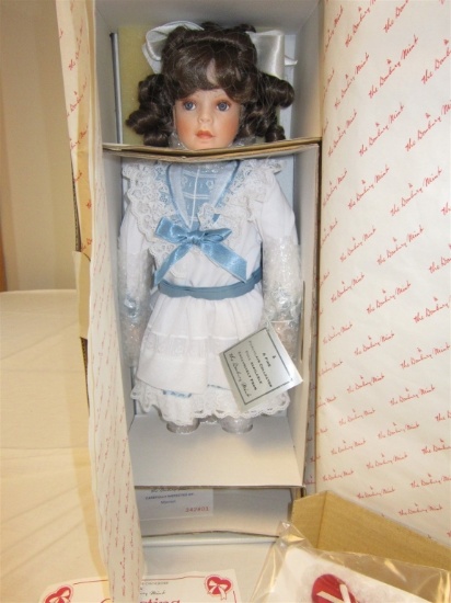 Danbury Mint 17" Porcelain Doll " Christina " Doll