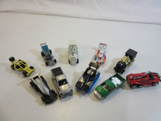 Lot of 10 Hot Wheel Vehicles, Incl. Oceanics