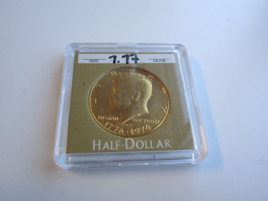 1976 Gold Plated JFK Half Dollar