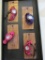 Lot of 4 Kalaland Wood Bead Watches