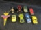 Lot of 9 Toy Cars