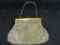 Vintage Gold Lame Whiting & Davis Ladies Purse