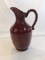 2004 Mervyn's Burgundy Pot w/ Handle