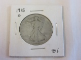 1918-S Walking Liberty Half Dollar