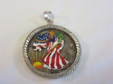 2003 One Dollar Silver Pendant