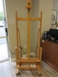 Large Adjustable Wood Easel