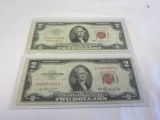 1953 & 1963 $2 Red Notes