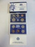 2002 United States Mint Proof Set