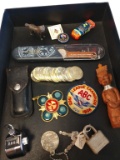 Men's junk drawer tray lot