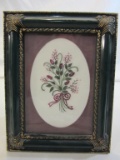 Hand Embroidery Needlework, Nicely Framed