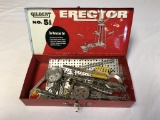 Vintage 1960's Gilbert Erector Set 5 1/2