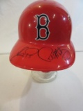 Boston Red Socks Helmet Signed by Pedro Martinez