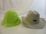 Lot of 2 Adjustable Hard Hats