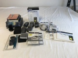 Lot of 6 Handheld Garmin GPS with accessories