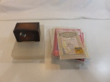 Lot of 8 Sewing Items - 6 Cross Stitch and 2 Boxes