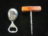 Lot of 2 Polished Stone Bar Tender Tools