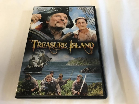 TREASURE ISLAND Christian Bale DVD Movie