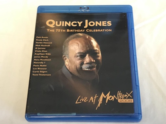 QUINCY JONES 75th Birthday Celebration BLU-RAY
