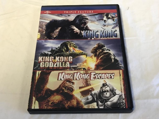 KING KONG Triple Feature 3 Movies DVD