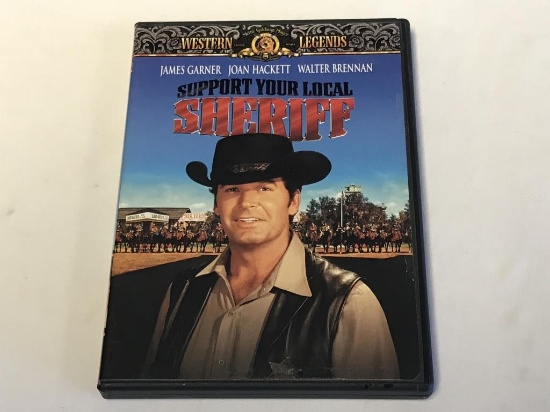 SUPPORT YOUR LOCAL SHERIFF James Garner DVD Movie