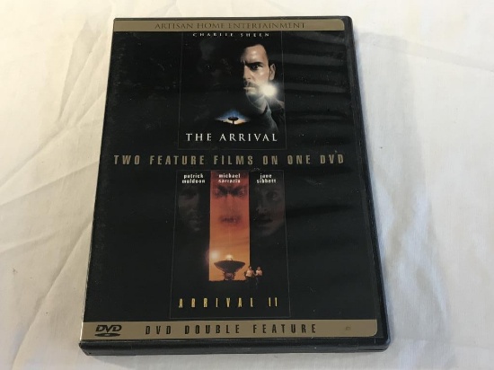 THE ARRIVAL & ARRIVAL 2 Charlie Sheen DVD Movie