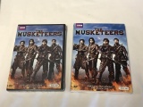 THE MUSKETEERS 3 Disc DVD Set BBC NEW SEALED