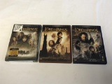 LORD OF THE RINGS Trilogy 3 Movie DVD Sets