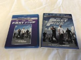 FAST FIVE Paul Walker BLU-RAY Movie