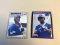 KEN GRIFFEY JR Lot of 2 Baseball ROOKIE Cards
