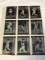 Lot of 9 1999 Bowman Chrome Baseball Cards STARS