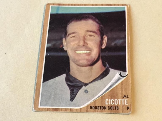 AL CICOTTE Colts 1962 Topps Baseball Card #126