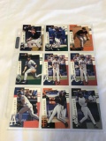 Lot of 9 1998 Pinnacle Performers Baseball Cards