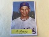 DON BOLLWEG A'S 1954 Bowman Baseball Card #115