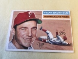 FRANK BAUMHOLTZ Phillies 1956 Topps Baseball Card