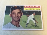 RAY MONZANT Giants 1956 Topps Baseball Card #264