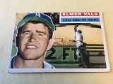 ELMER VALO Athletics 1956 Topps Baseball Card #3