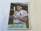 STEVE BILKO Cardinals 1954 Bowman Baseball Card