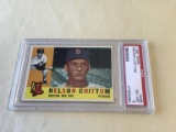 NELSON CHITTUM 1960 Topps PSA GRADED 6 EX-MT