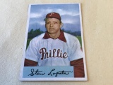 STAN LOPATA Phillies 1954 Bowman Baseball Card 207