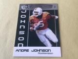 ANDRE JOHNSON 2003 Press Pass Football ROOKIE Card