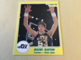MIKE EATON 1986 Star Basketball Card JAZZ