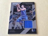 DWIGHT POWELL 2018 Prizm Sensational Swatches JERS