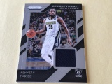 KENNETH FARIED 2018 Prizm Sensational Swatches JER