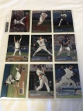 Lot of 9 2000 Stadium Club Baseball Cards STARS