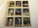 RICK GOSSAGE Lot of 9 Baseball Cards