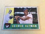 GEORGE ALTMAN Cubs 1960 Topps Baseball Card #259