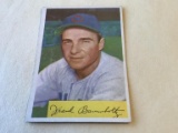 FRANK BAUMHOLTZ Cubs 1954 Bowman Baseball Card 221
