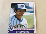 PAUL MOLITOR Brewers 1979 Topps Baseball Card #24